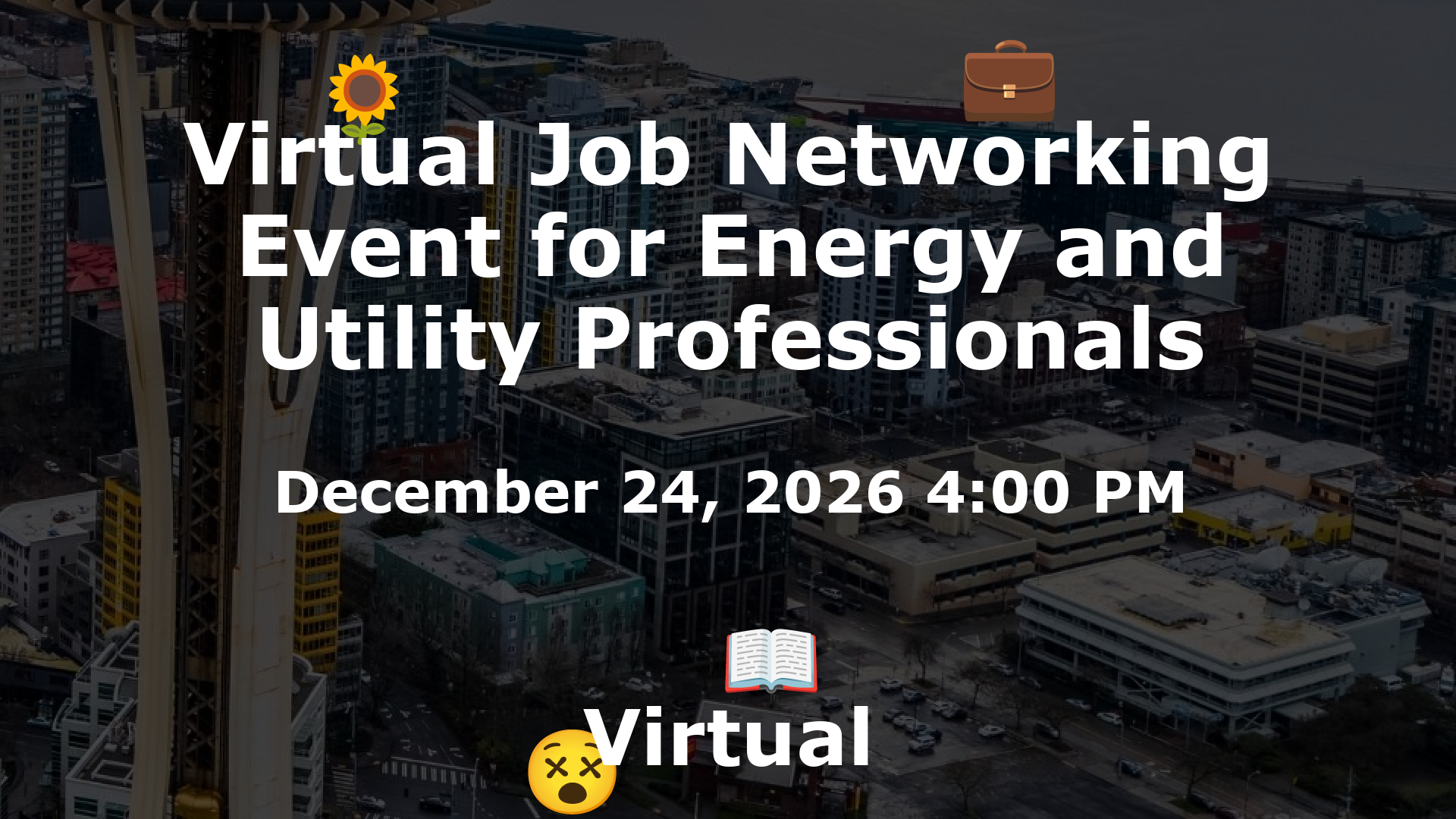 Virtual Job Networking Event for Energy and Utility Professionals event image